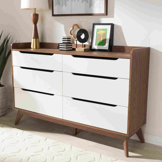 Shoe closet | White & wooden | 120 x 40 x 90 | Su33