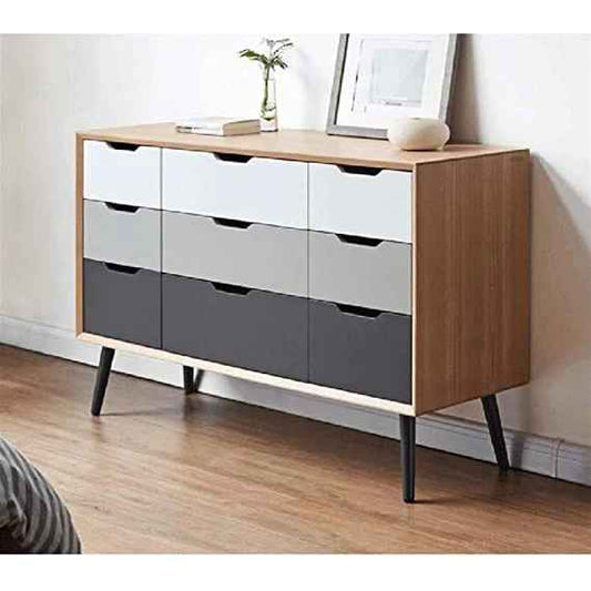 Shoe Closet | White & Wooden | 120 x 40 x 90 | SU53