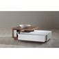 Table Unit | White & Brown | 100 x 50 x 40 | TA31