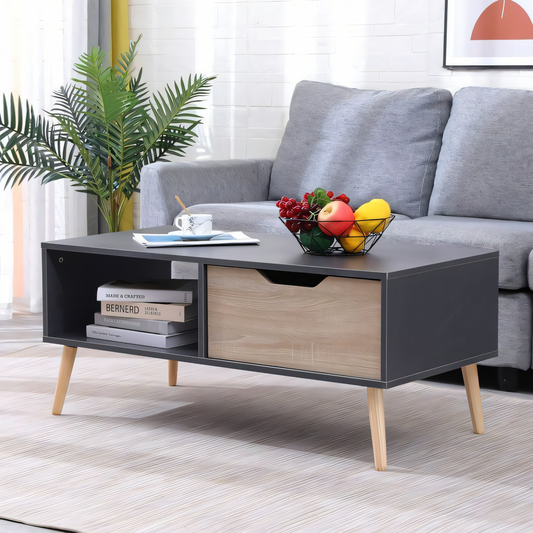 Table Unit | Black & Grey | 100 x 50 x 40 | TA36