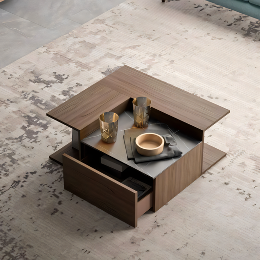 Table Unit | Brown | 80 x 80 x 40 | TA70