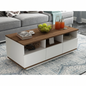 Table Unit | White & Wooden | 120 x 50 x 40 | TA76