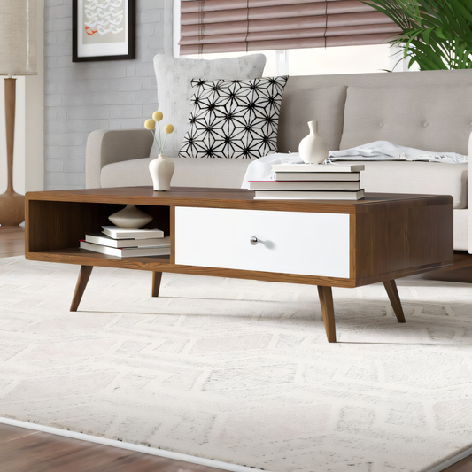 Table Unit | Brown & White | 100 x 50 x 40 | TA7
