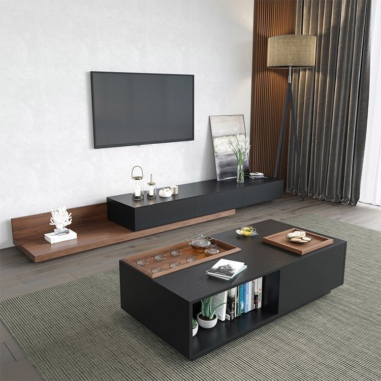 Living Room Set | Black & Brown | SET12