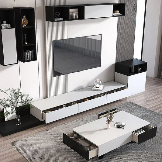 Living Room Set | Black & White | SET56