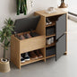 Shoe Closet | Wooden & Black | 100 x 40 x 70 | SU83